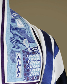Haute Tallit : Divine Couture by Elise Wolf, Custom Tallit Maker